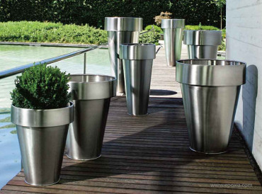 Pots de fleurs design pour extérieur - Artiplantes