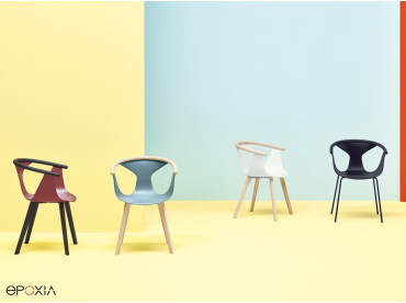 Collection de chaises Fox par Pedrali