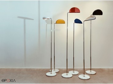 Collection Mezzaluna, réédition du célèbre lampadaire de Bruno Gecchelin